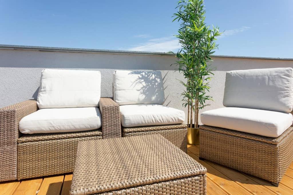 Apartamento Skyline Penthouse L Lf44 Viena Exterior foto